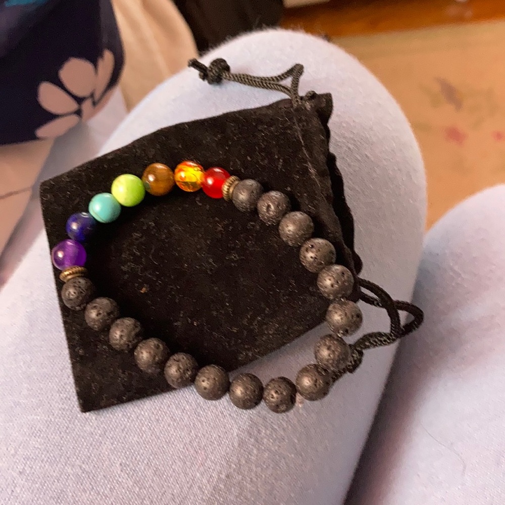 Real lava bracelet